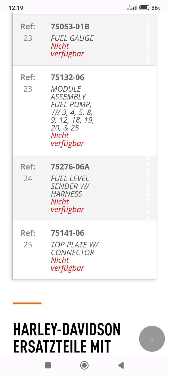 H-D Night-Train Bj. 2007 springt nicht an.