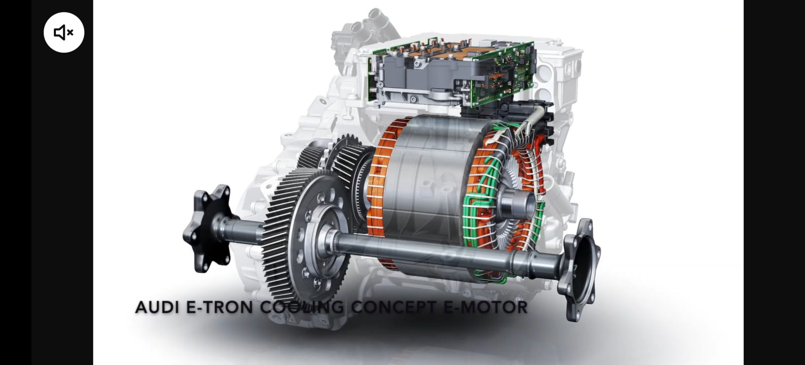 E-tron 55 liegengeblieben