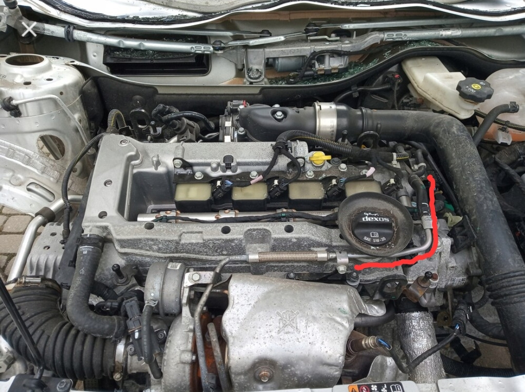 Opel Astra K 1.6 turbo Kühlmittel Verlust