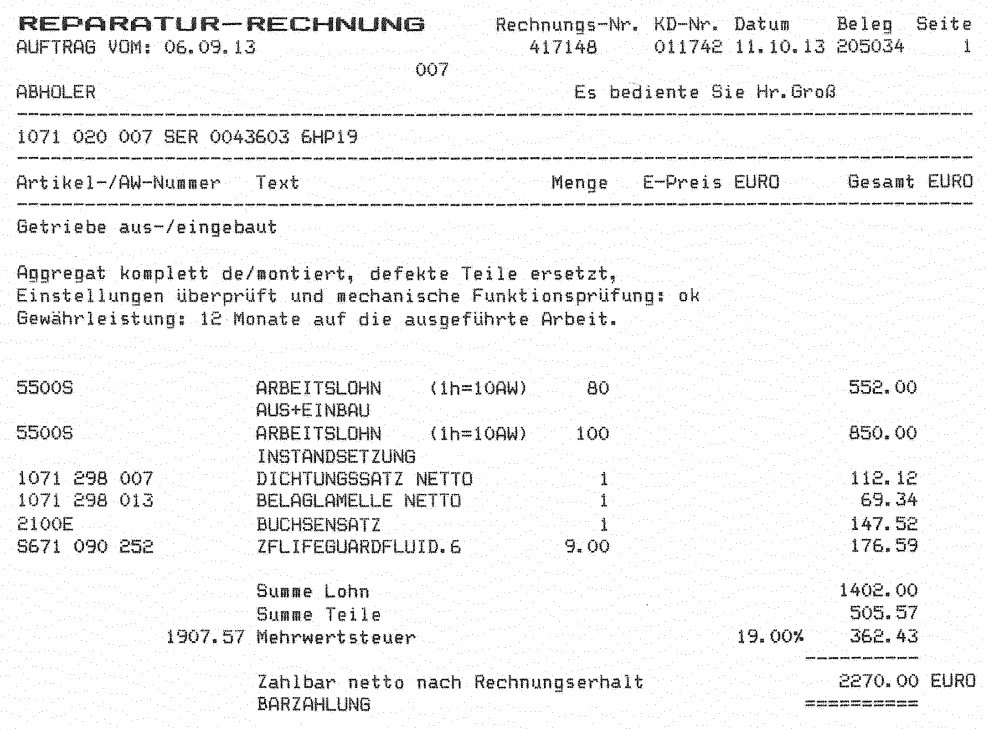530i, N52B30 Gasannahme, Abwürgen