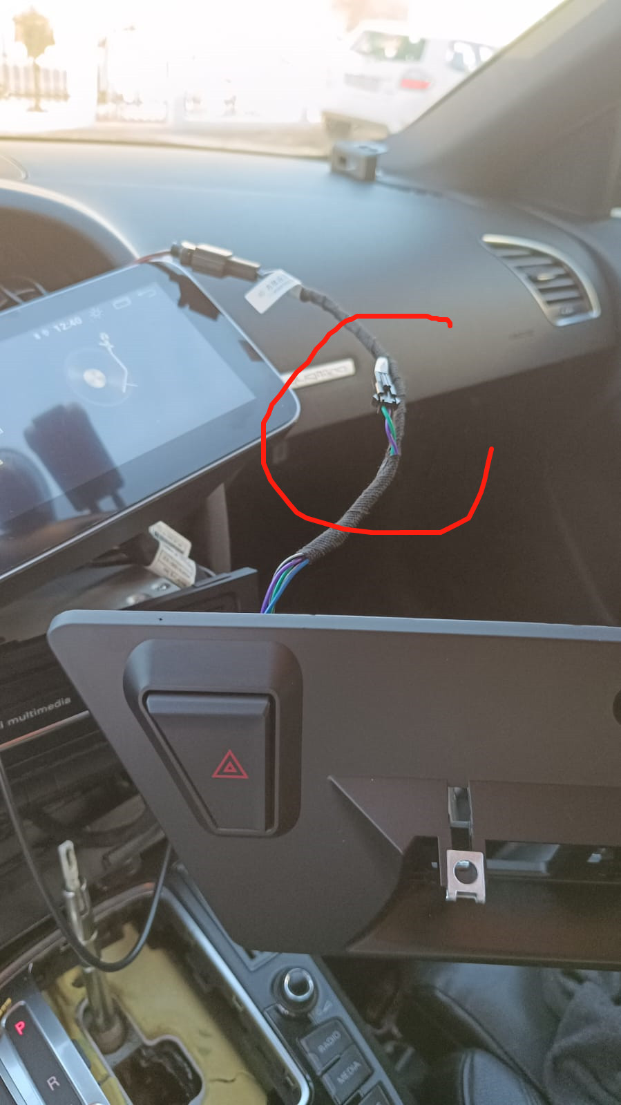 Q5 Android Radio Umbau