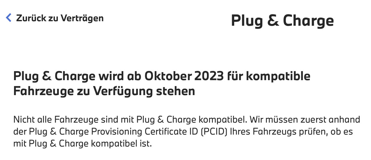 Plug&Charge im iX1