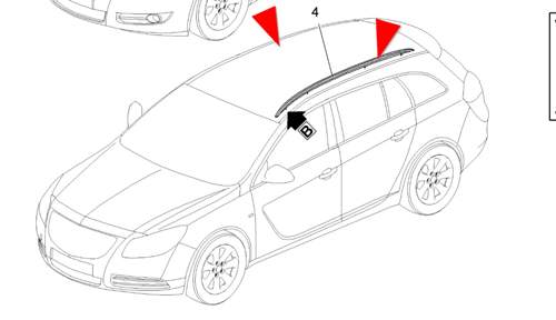 Insignia AFL ST Dachreling