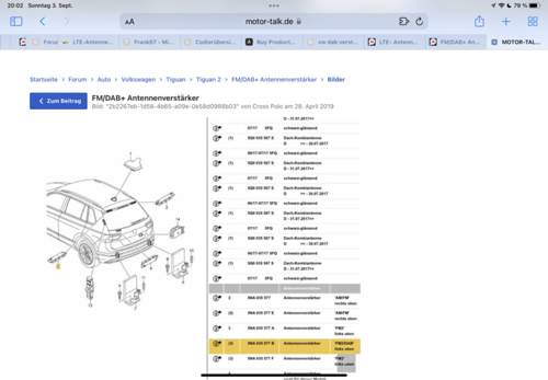 Befestigung LTE-Antenneni