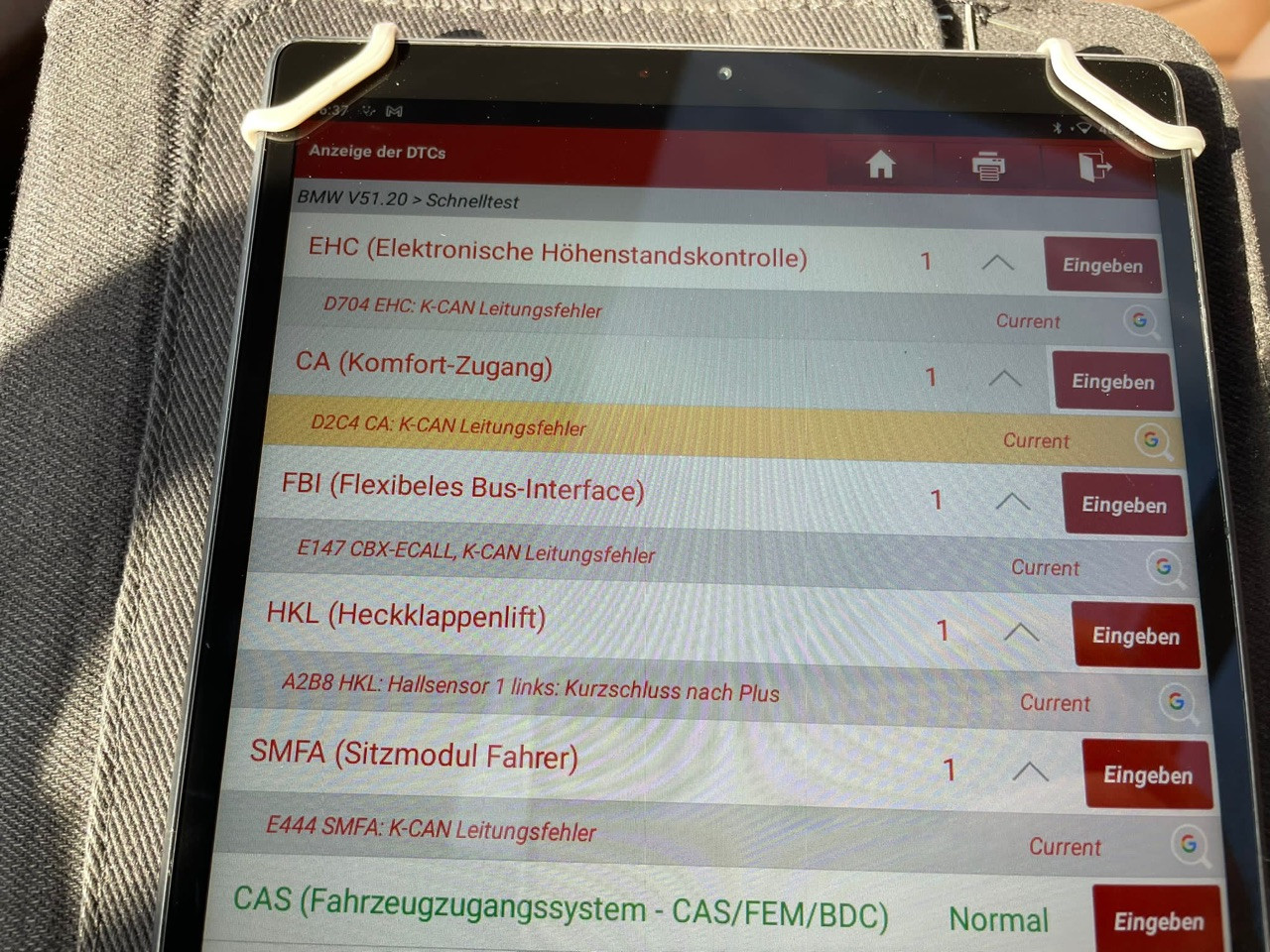 Dynamische Dämpfer Control