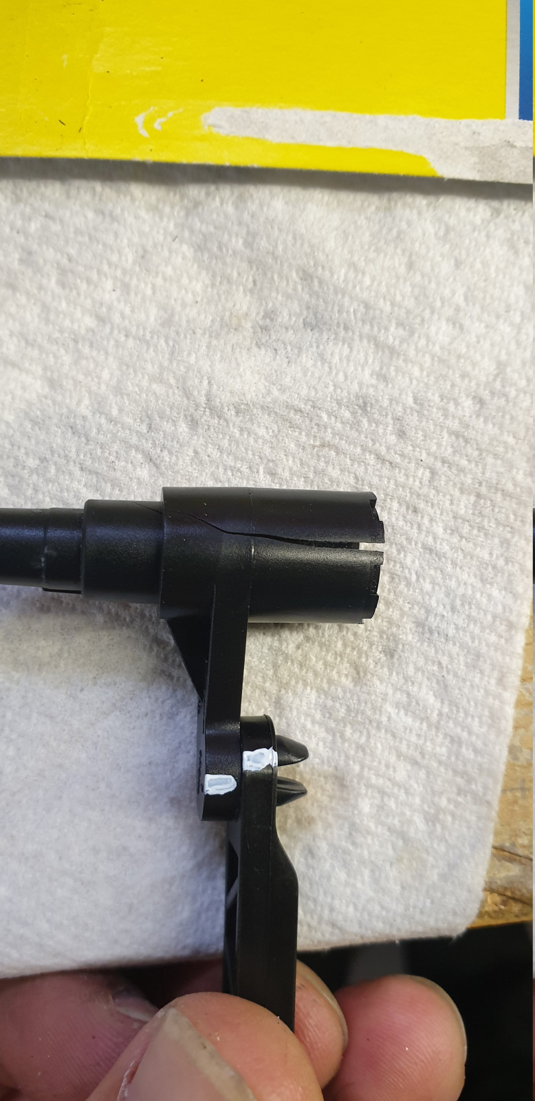 Stellmotor der indirekten Belüftungsklappe links mechanischer Fehler