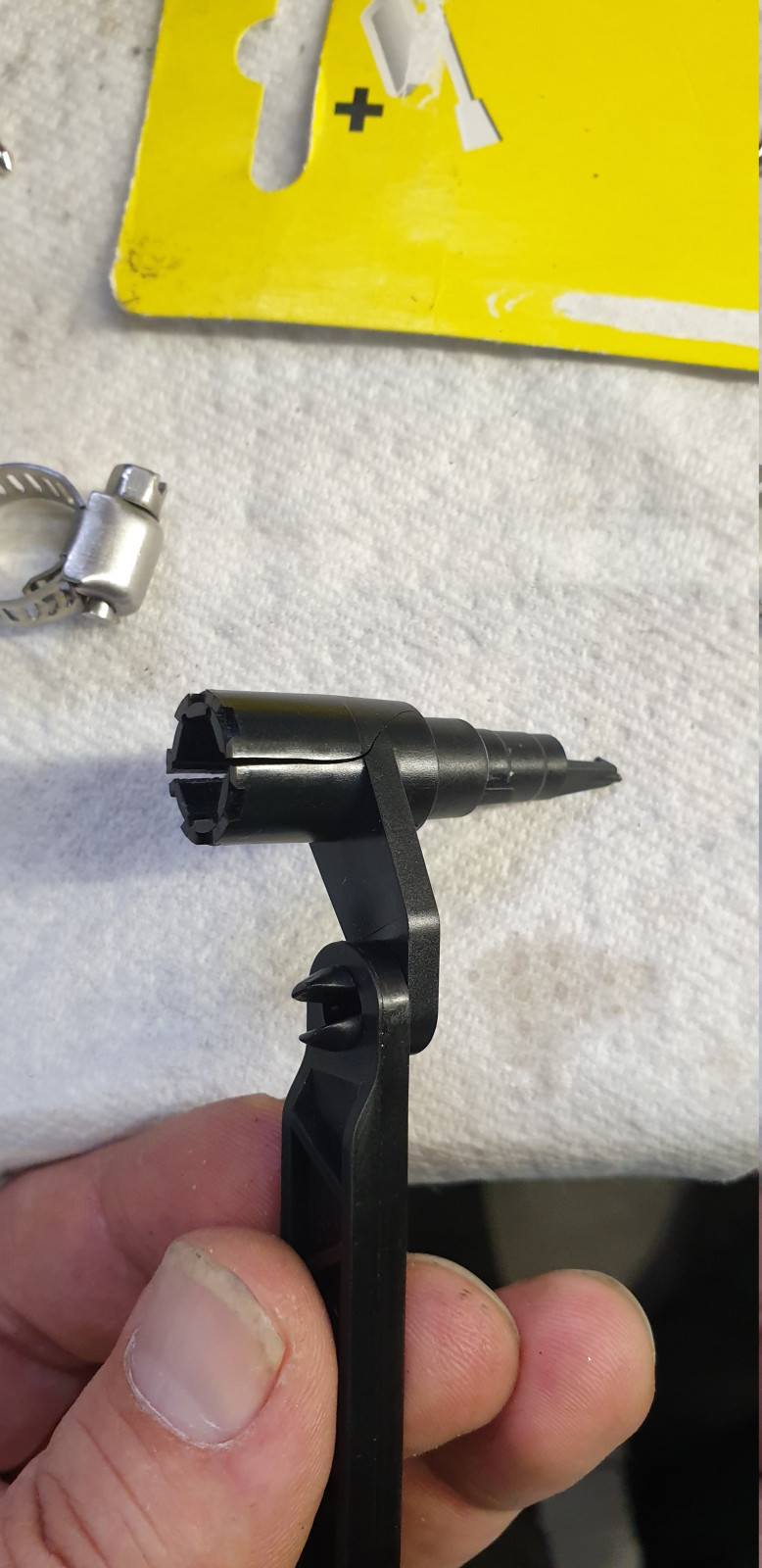 Stellmotor der indirekten Belüftungsklappe links mechanischer Fehler