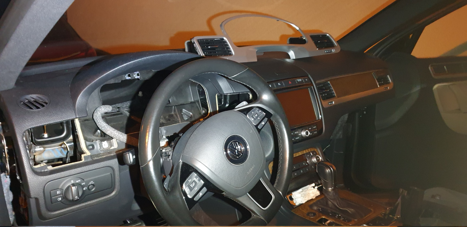 Stellmotor der indirekten Belüftungsklappe links mechanischer Fehler