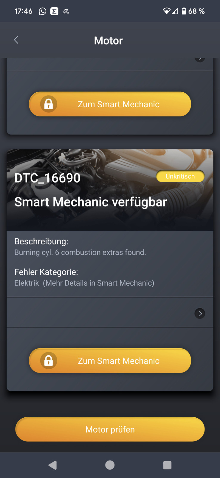 Audi S6 Zündaussetzer DTC 16690