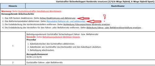 Gurtstraffer Anleitung