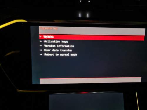 Audi A6 C8 MMI Engineering Update