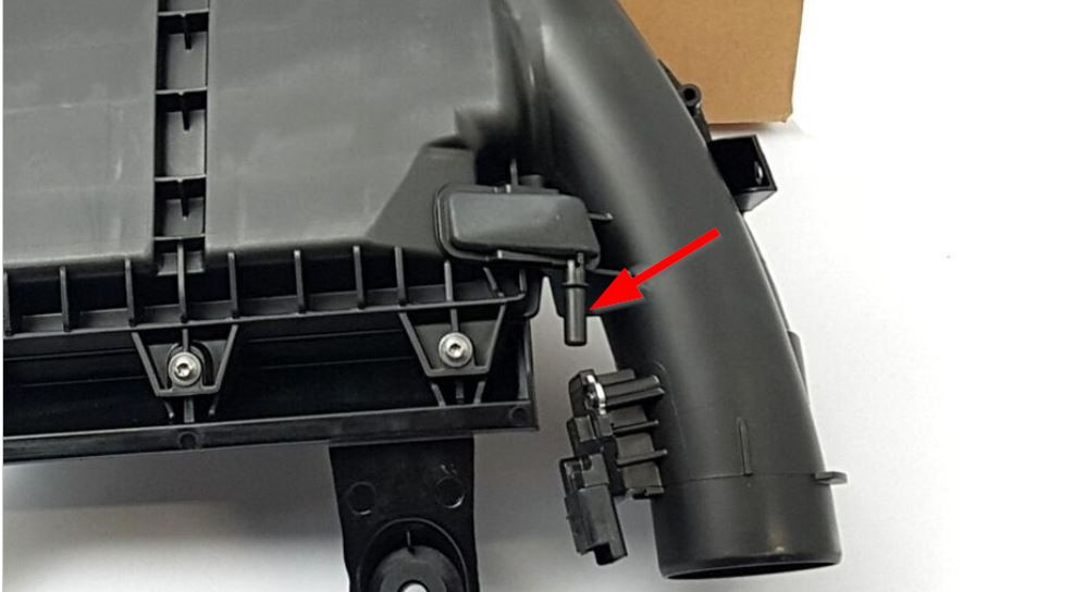 Anschluss am Luftfiltergehäuse für Schlauch abgebrochen - was ist das für ein Teil & was macht es?