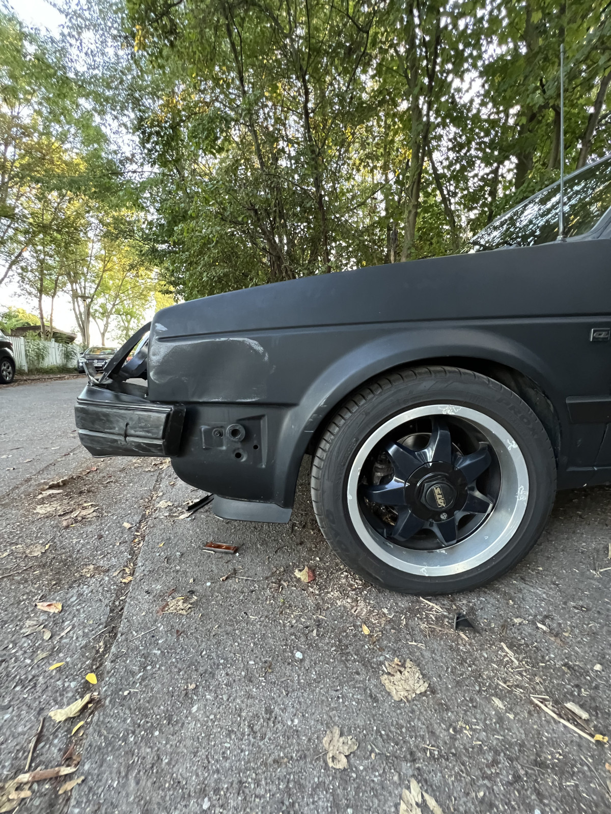 Unfallschaden Front wie geht man vor?