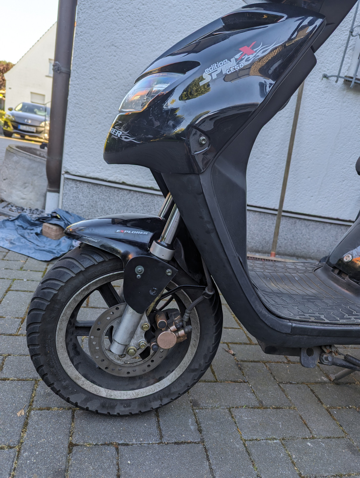 Lenker kann nicht nach rechts gedreht werden