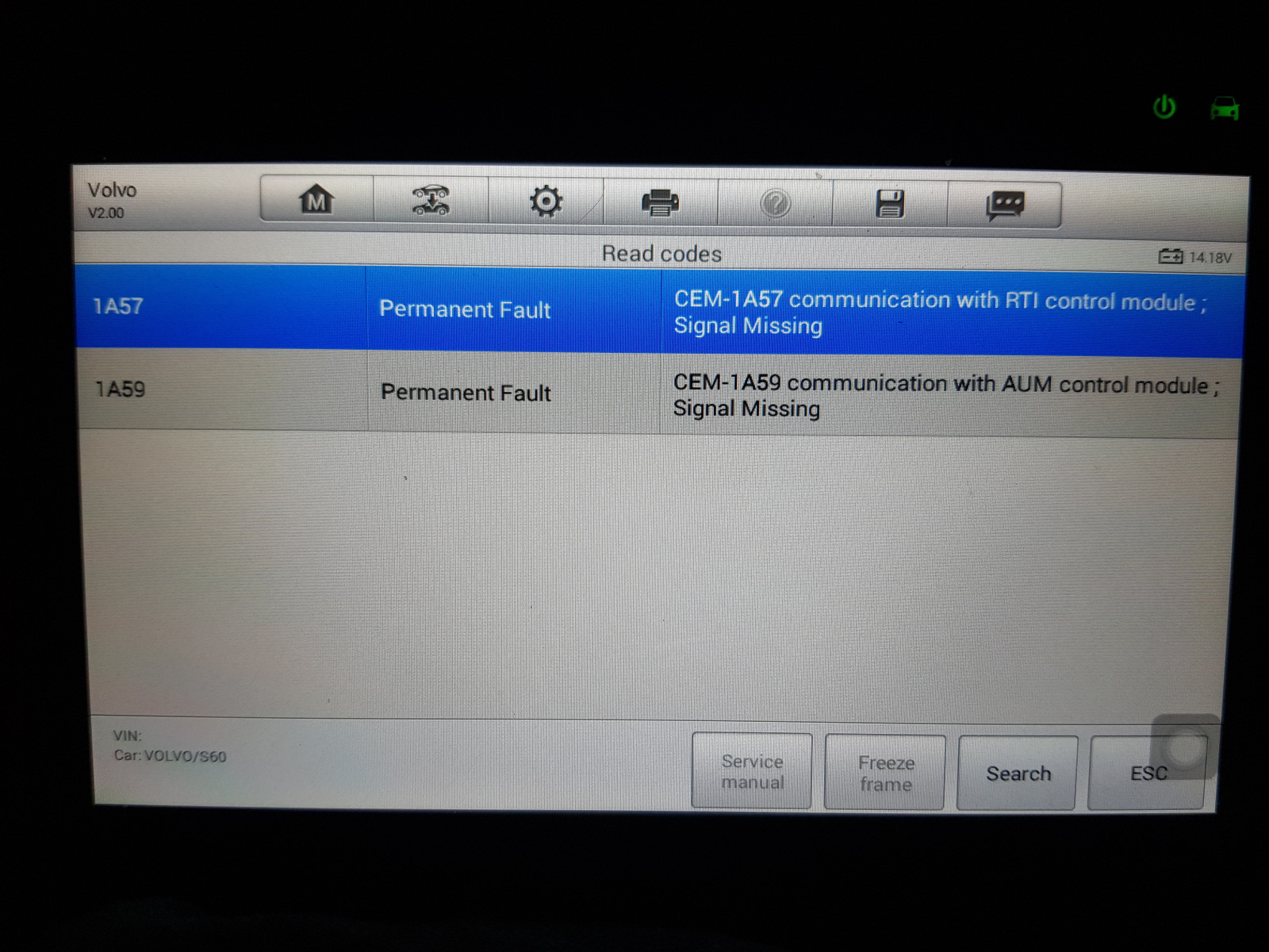 >Bitte Hilfe< Volvo S60 t5 2001 Fehlerdiagnose