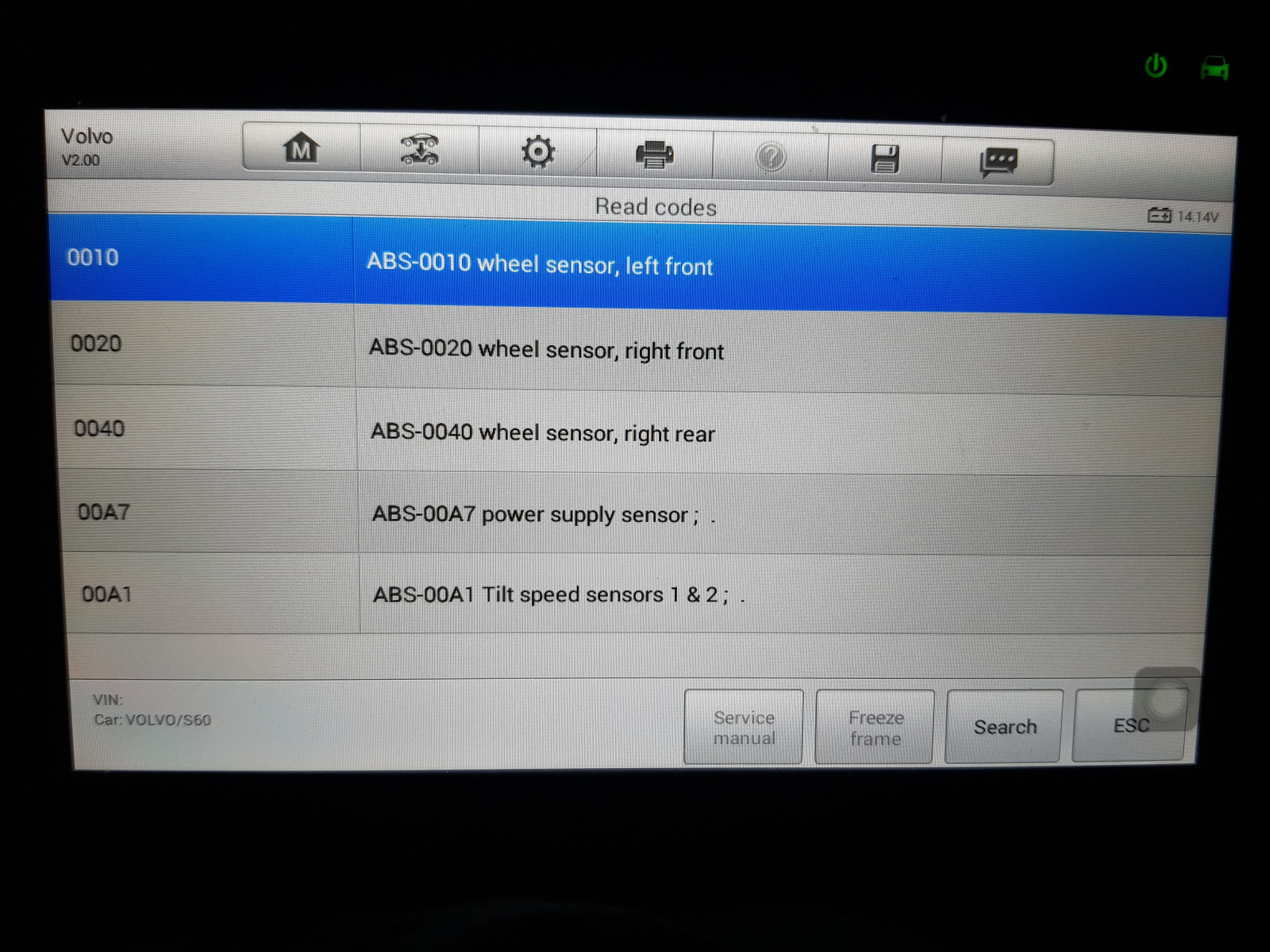 >Bitte Hilfe< Volvo S60 t5 2001 Fehlerdiagnose