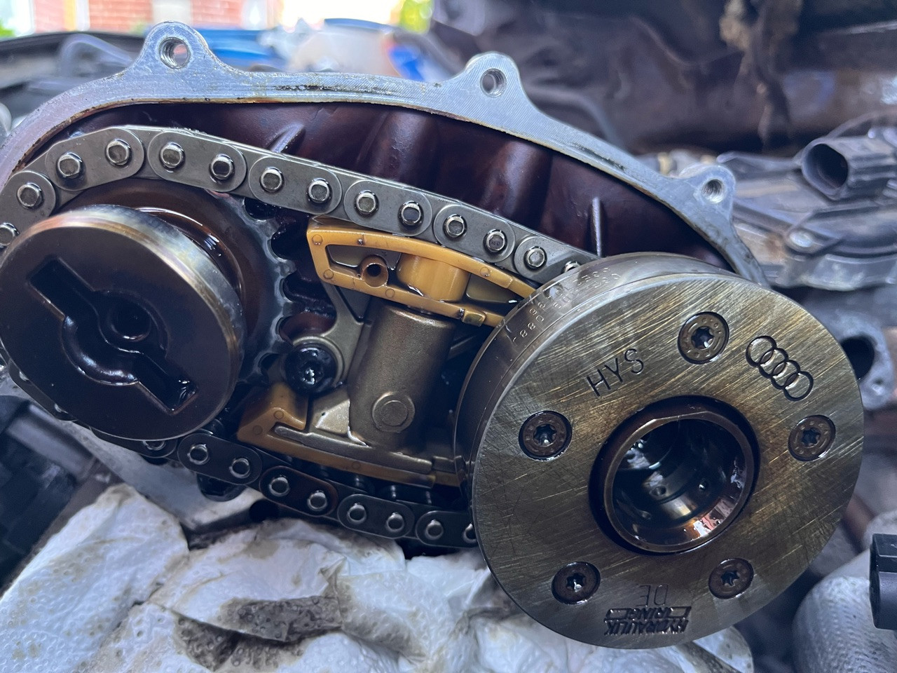 Steuerkette 2.0 FSI tauschen Anleitung