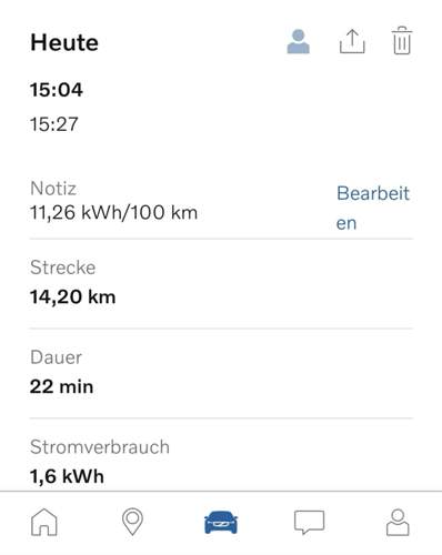 Fahrtenbucheintrag 24.08.2023