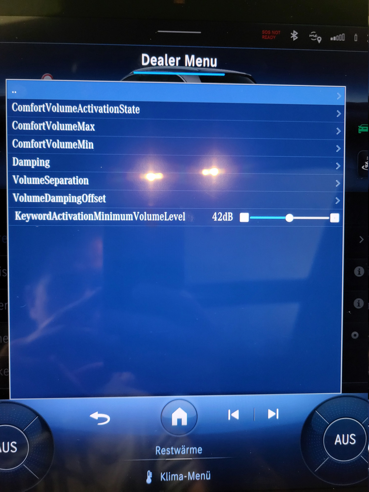 Geschwindigkeitsabhängige Lautstärke-Anpassung ausschalten?!?