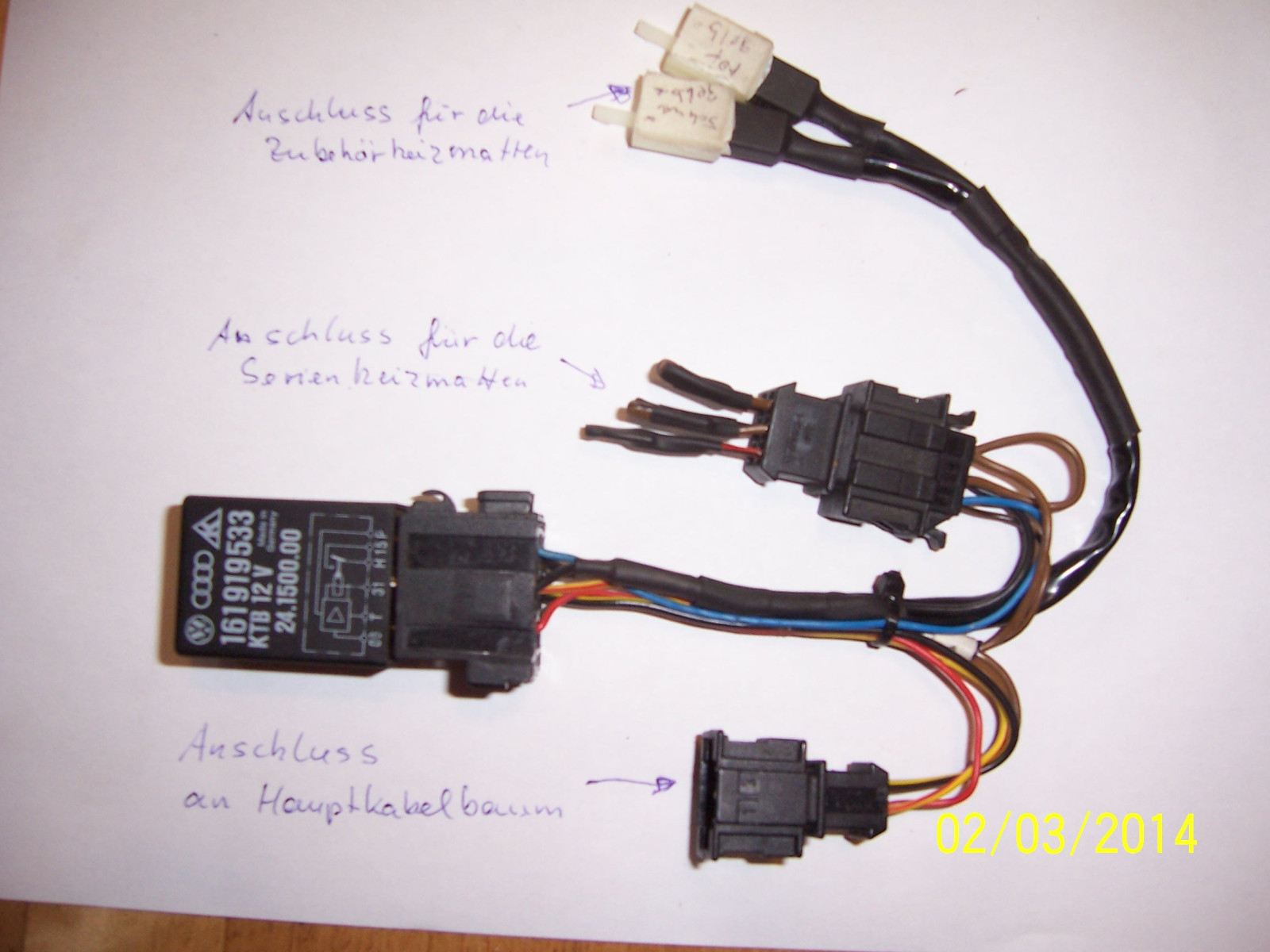 Sitzheizung Golf 3 geht nicht an!? :-(