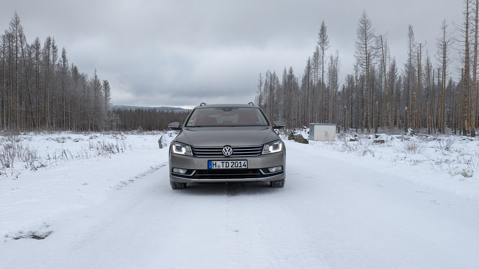 Passat B7 im Schnee