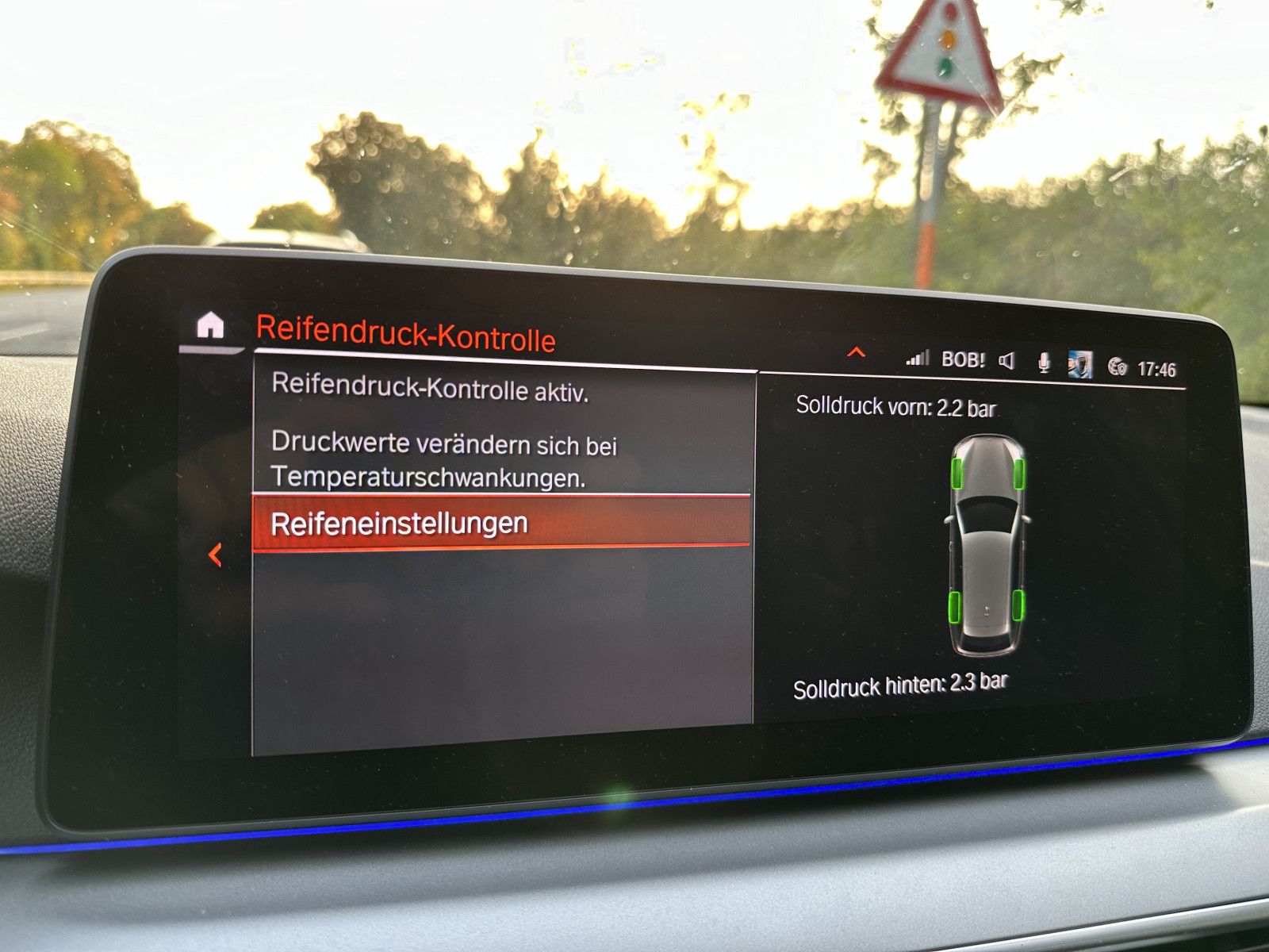 Luftdruck wird nicht mehr angezeigt, aber keine Fehlermeldung