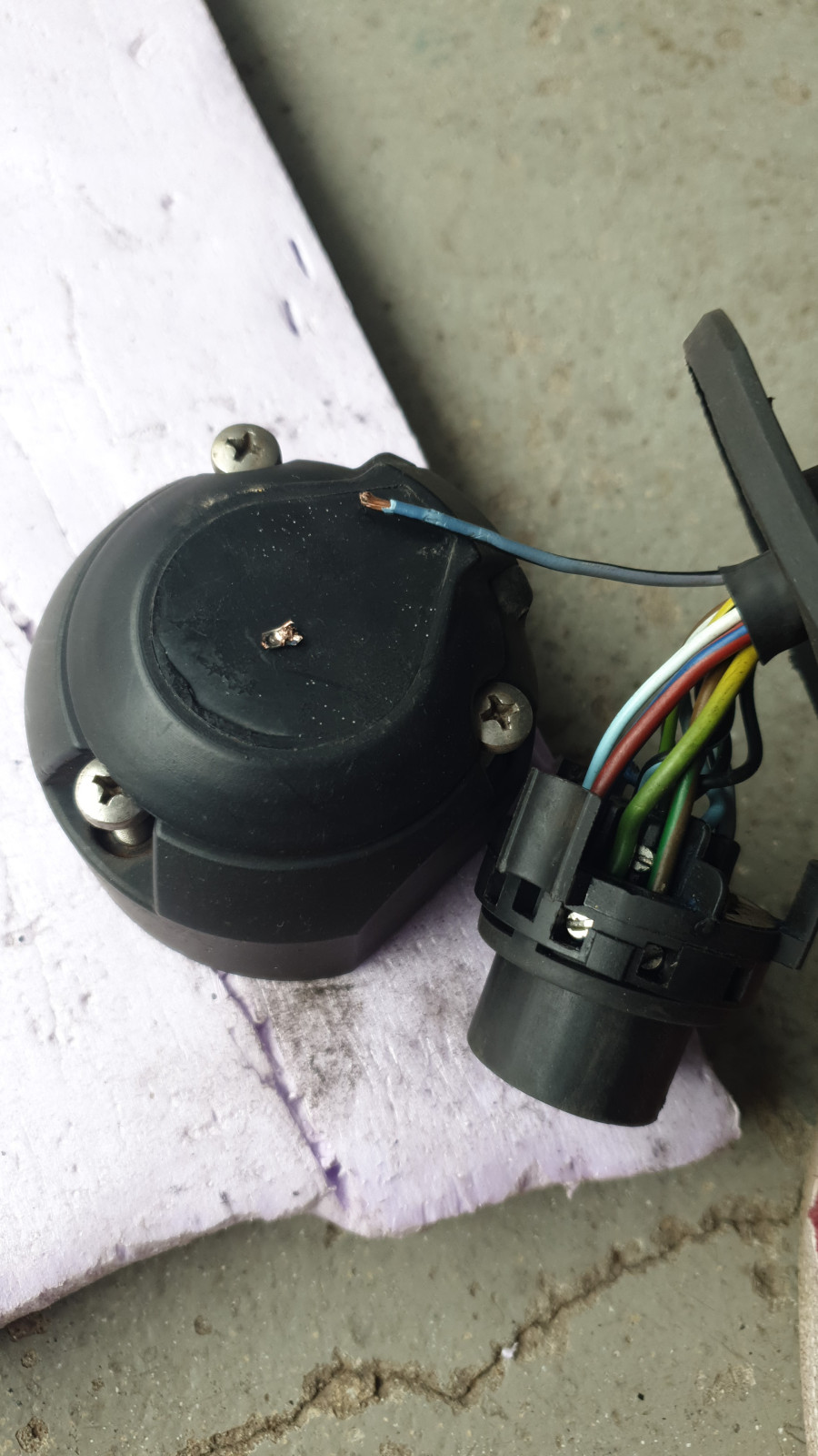 Zafira a AHK einbauen