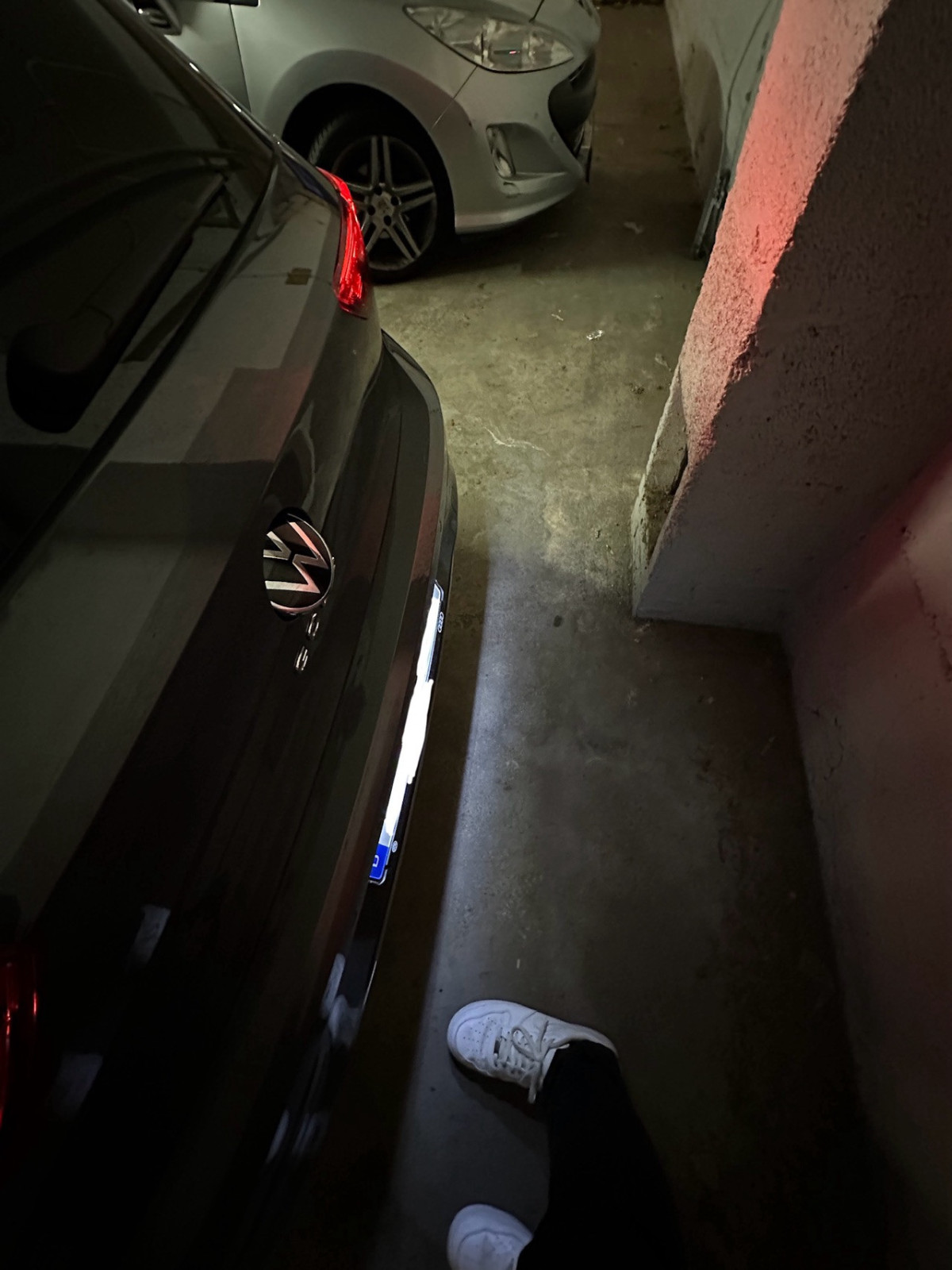 Golf 8 Rückfahrkamera Linien / Abstände