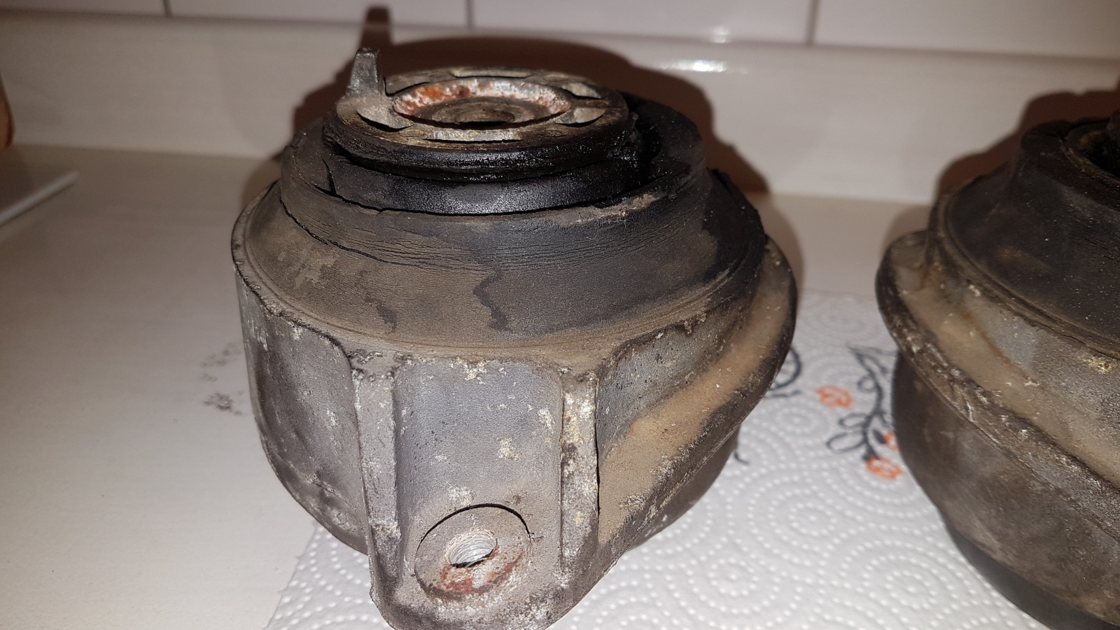 C140 Coupé CL500 Motorlagerwechsel