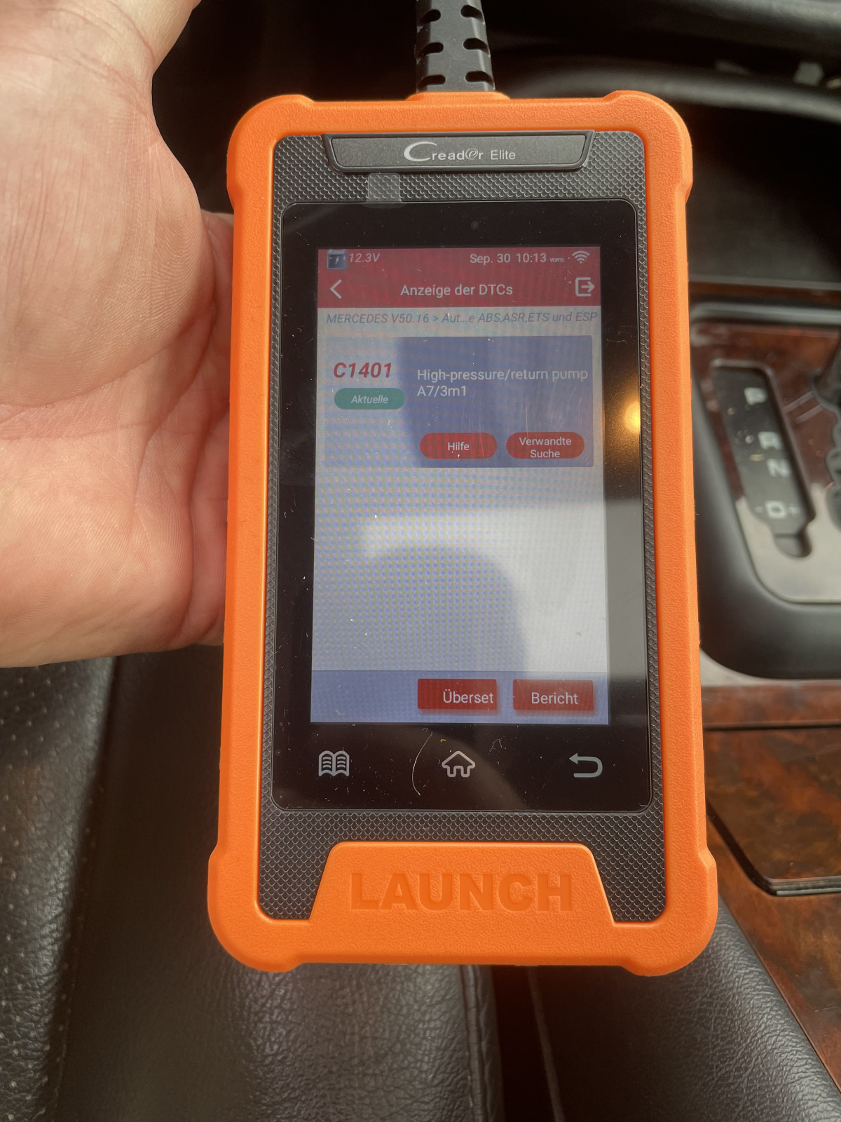 ESP ABS BAS Lampen leuchten, kein Fehler im Speicher