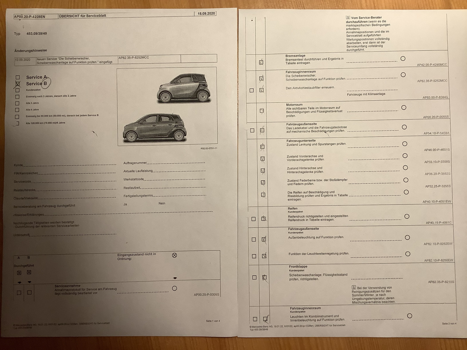Inspektionskosten E Smart