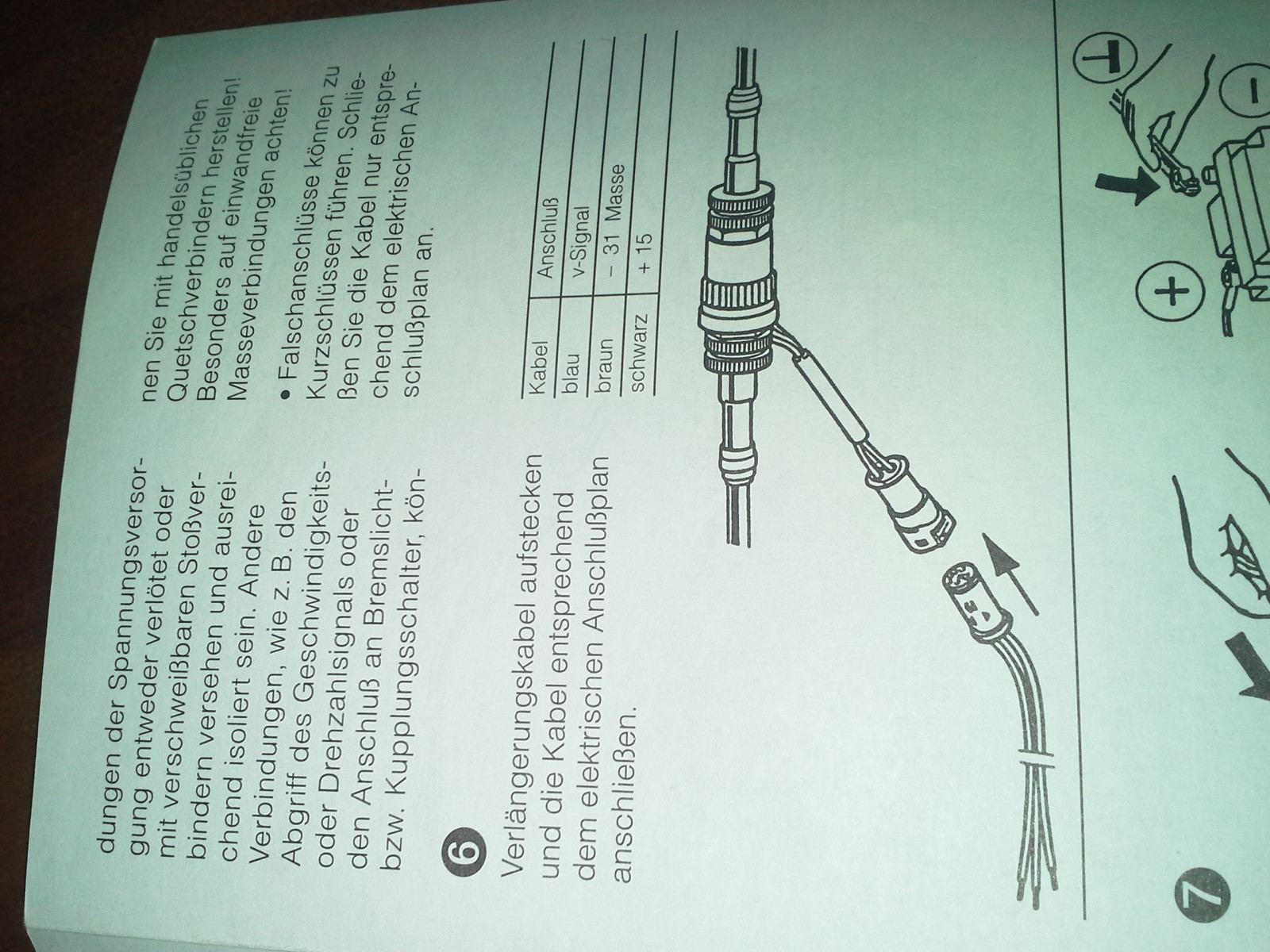 Senator B 24V, Kabelbaum vom Automatik im Schalter verwenden?