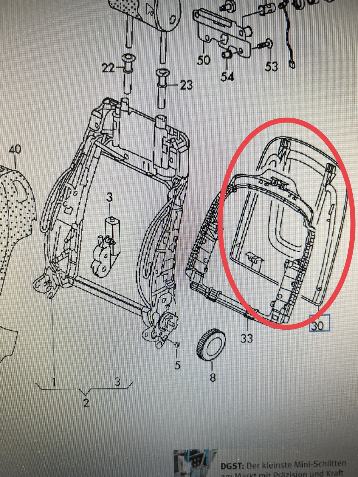 Sitze zerlegen aber wie?