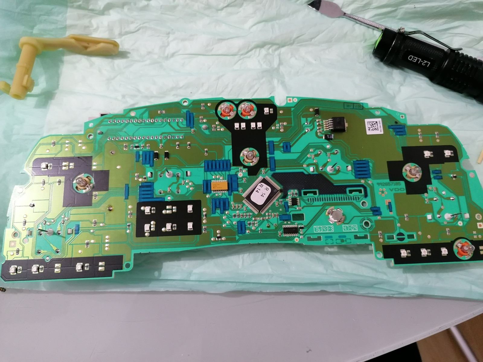 Tempomatsymbol im Tacho aktivieren