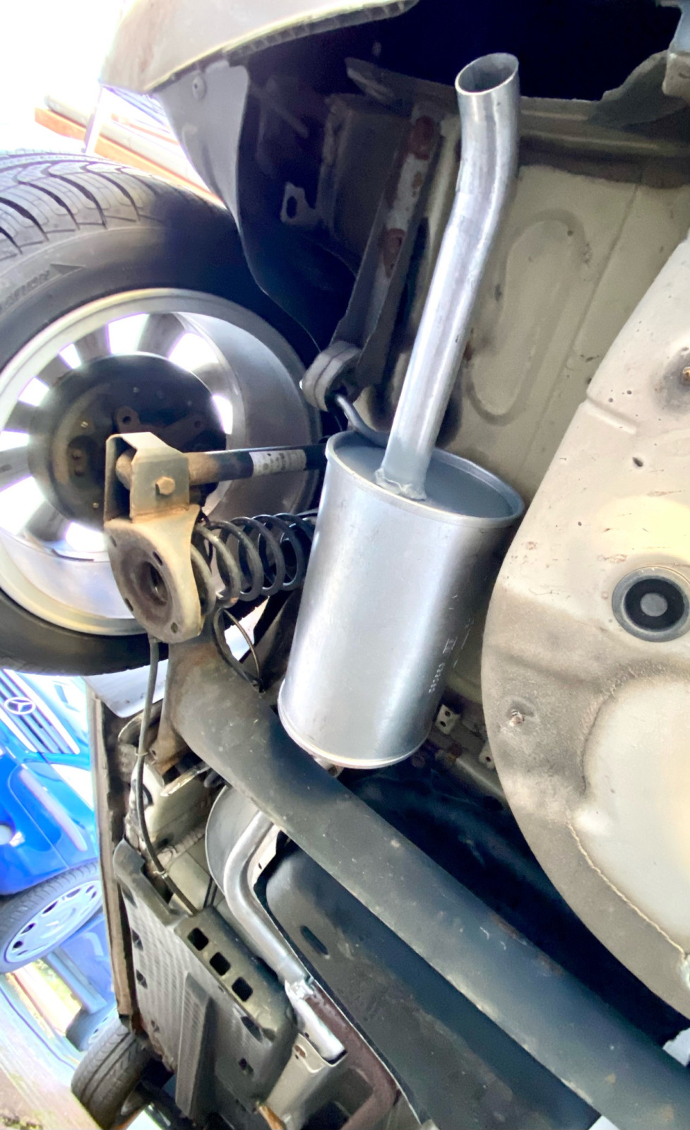 Endschalldämpfer wechseln