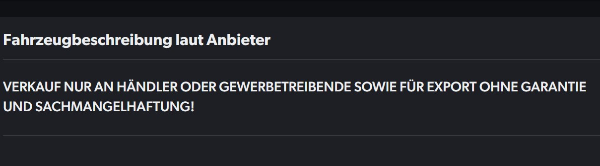 Wie kann dieses Auto nur 9k kosten?