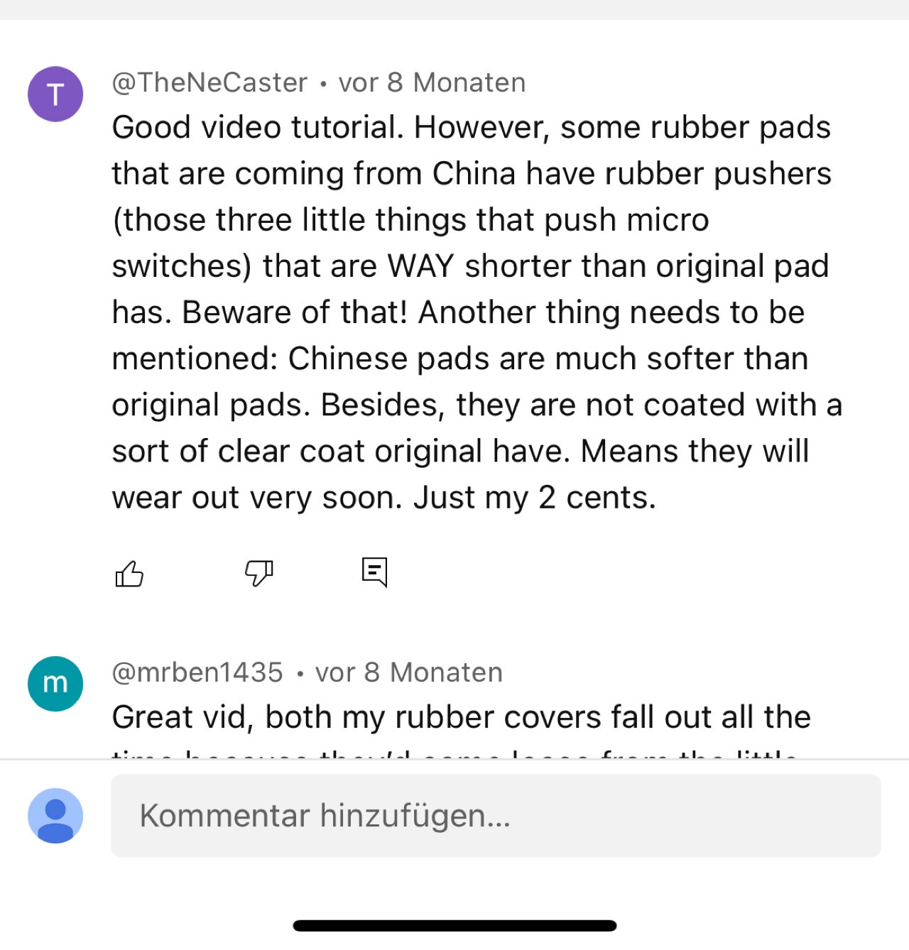 Tastenfeld Schlüssel tauschen (unterschiedliche Schlüsselhersteller)