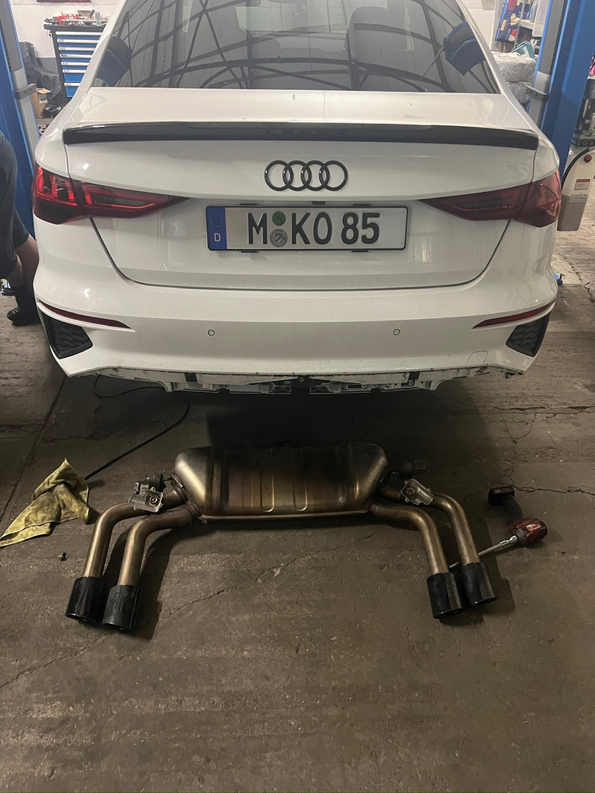 40 TFSI: S3 Abgasanlage am A3?