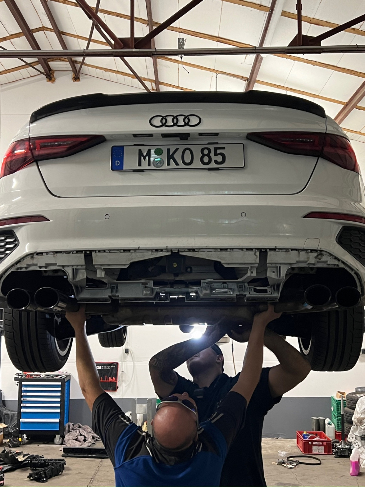 40 TFSI: S3 Abgasanlage am A3?