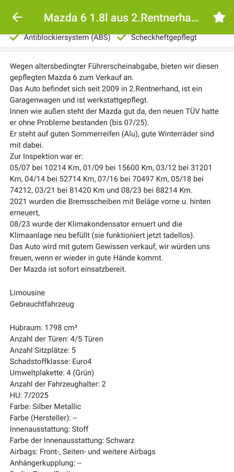 Betrug beim Autokauf bzw. Autoverkauf