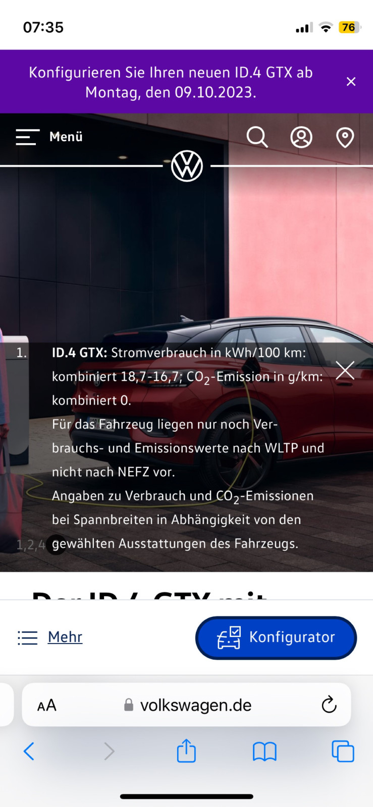 ID.4 & ID.5 (Pro und GTX) Update -> 204 PS werden 286 PS und 299 PS werden 340 PS