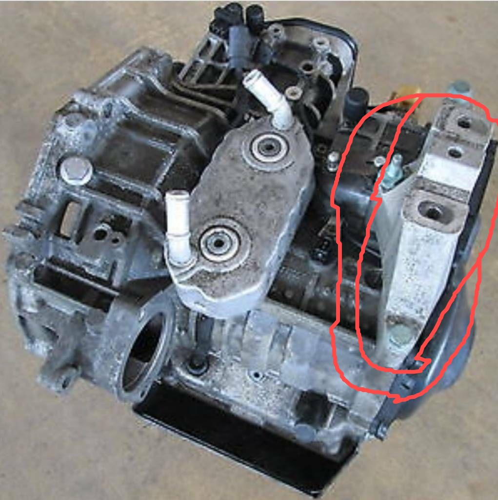 Halterung "Block", Getriebe, Karossiere