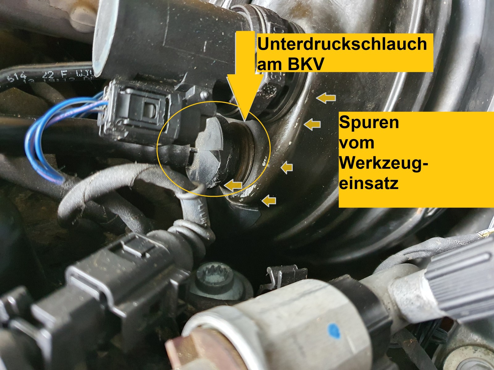 Beim starten "hartes" Bremspedal