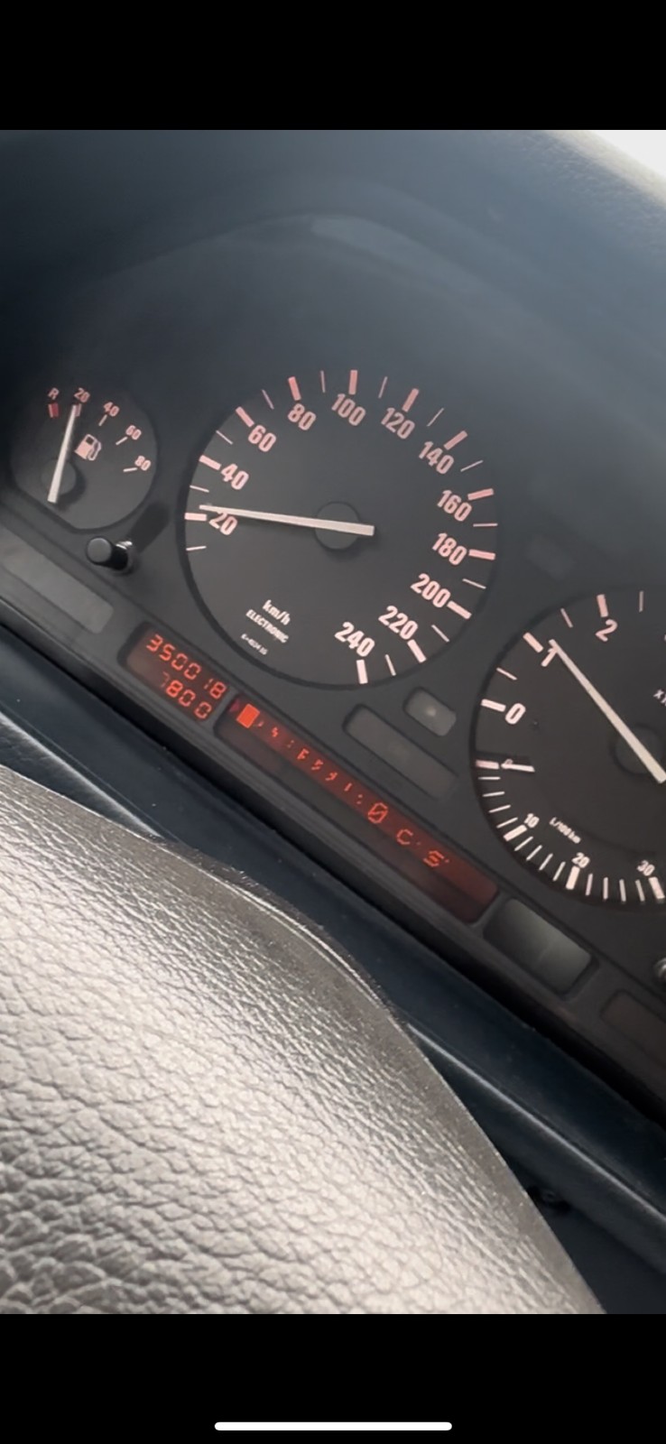 BMW E34 Kombi-Instrument spielt verrückt