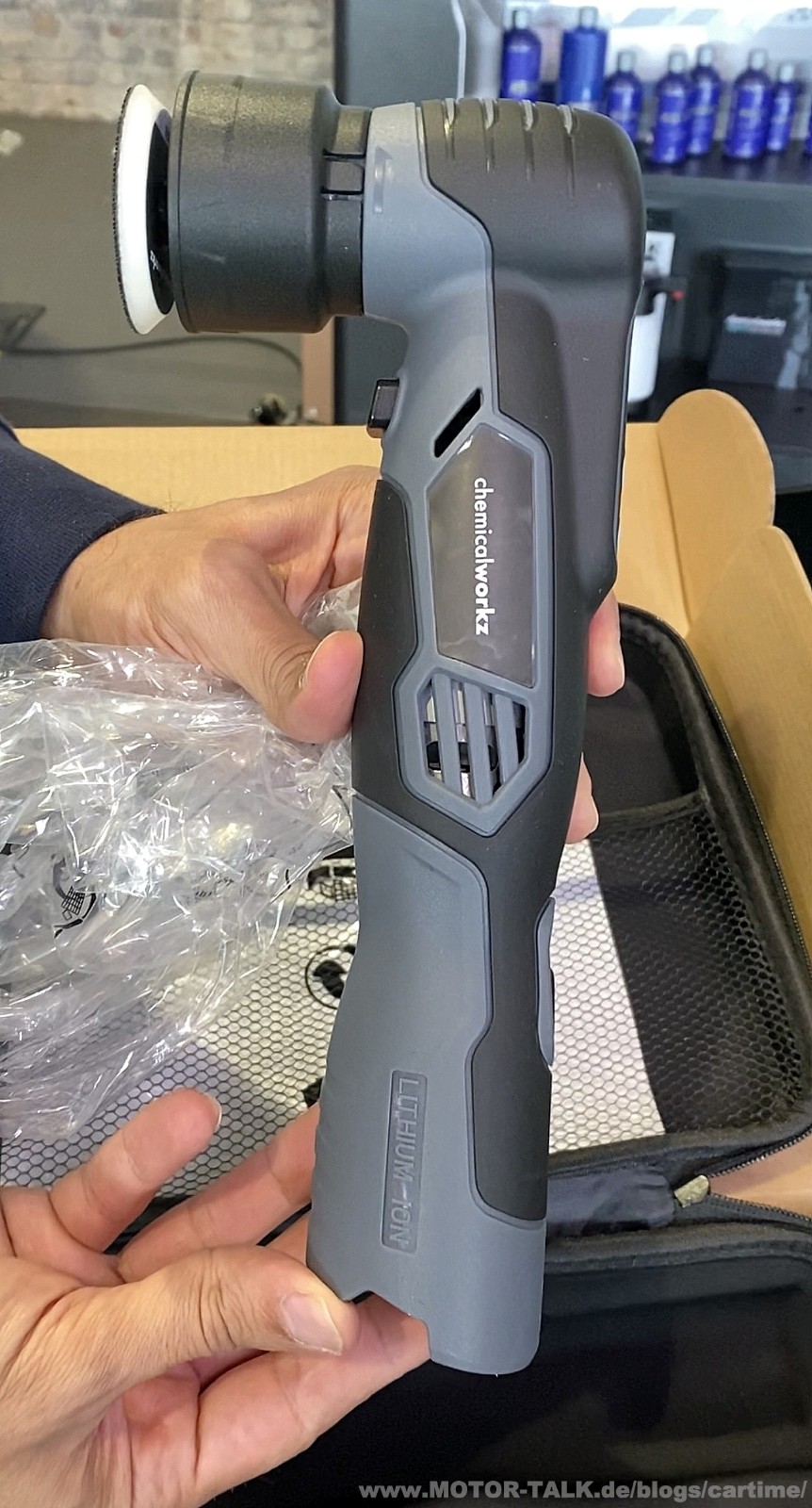 Akku Hybrid-Exzenter Poliermaschine EVO Mini