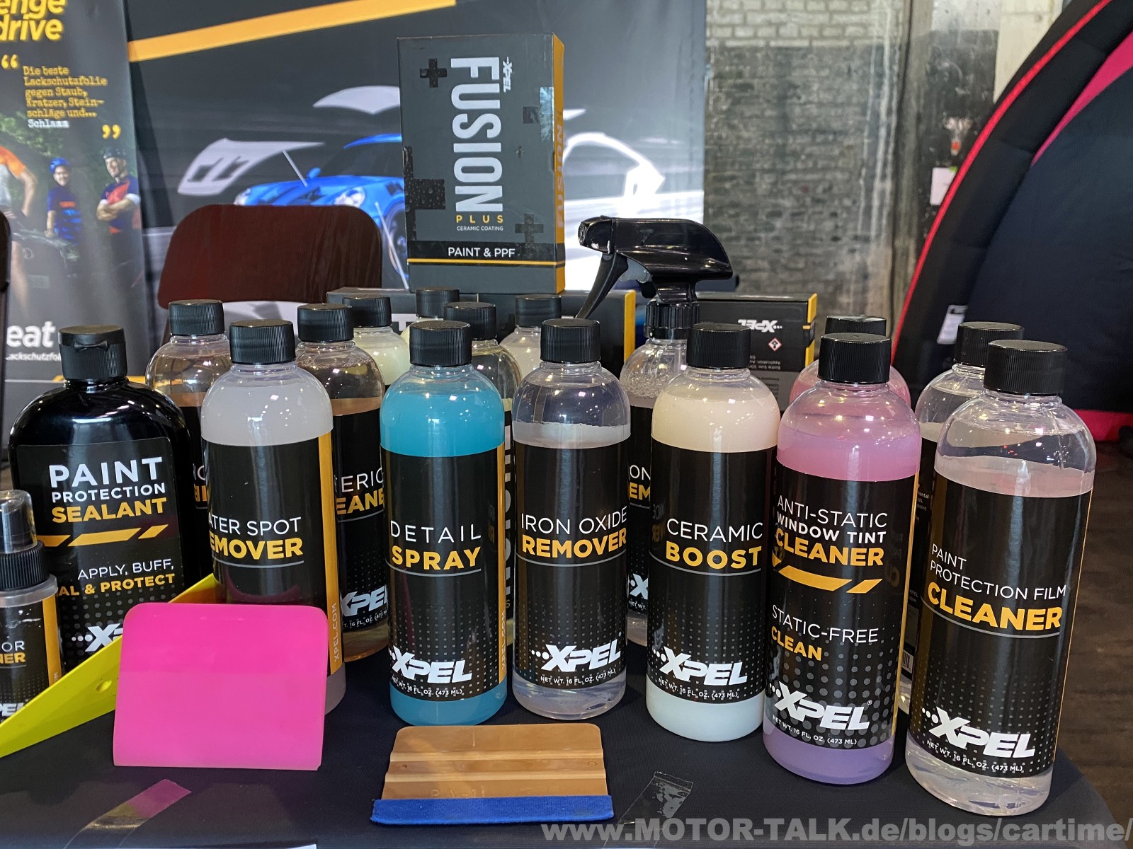 Xpel Pflegeserie für Folien