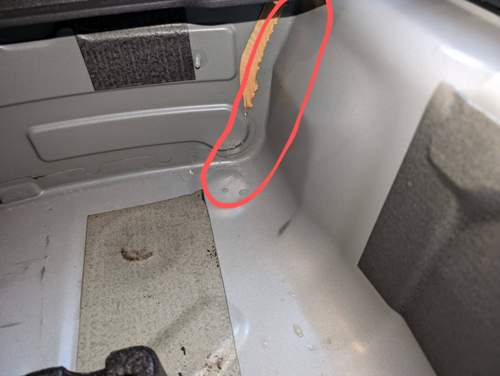 An dieser Stelle läuft das Wasser