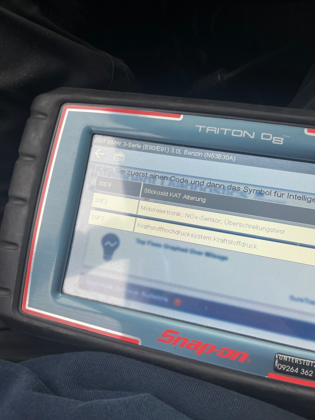 330i N53B30: Frage zu Fehlereinträgen - Hochdruckpumpe