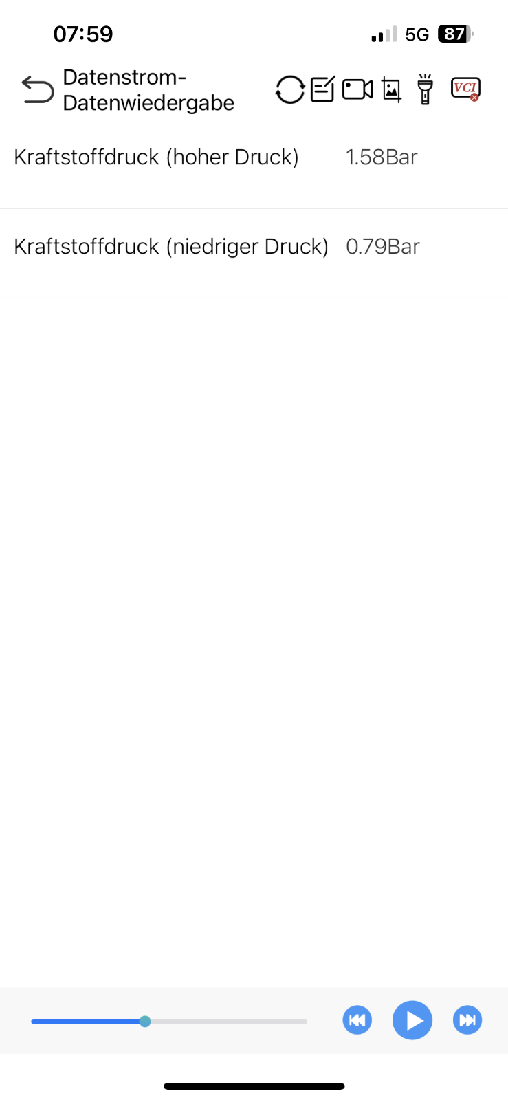 330i N53B30: Frage zu Fehlereinträgen - Hochdruckpumpe