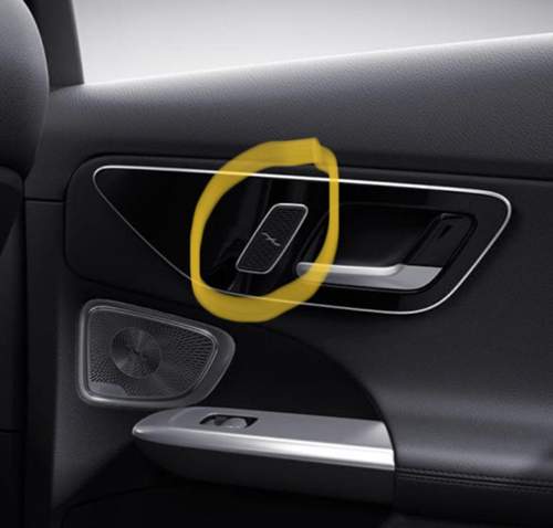 W206 Hochtöner hinten